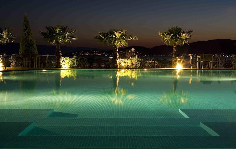 Valis Resort Hotel Volos Eksteriør billede The pool at the hotel