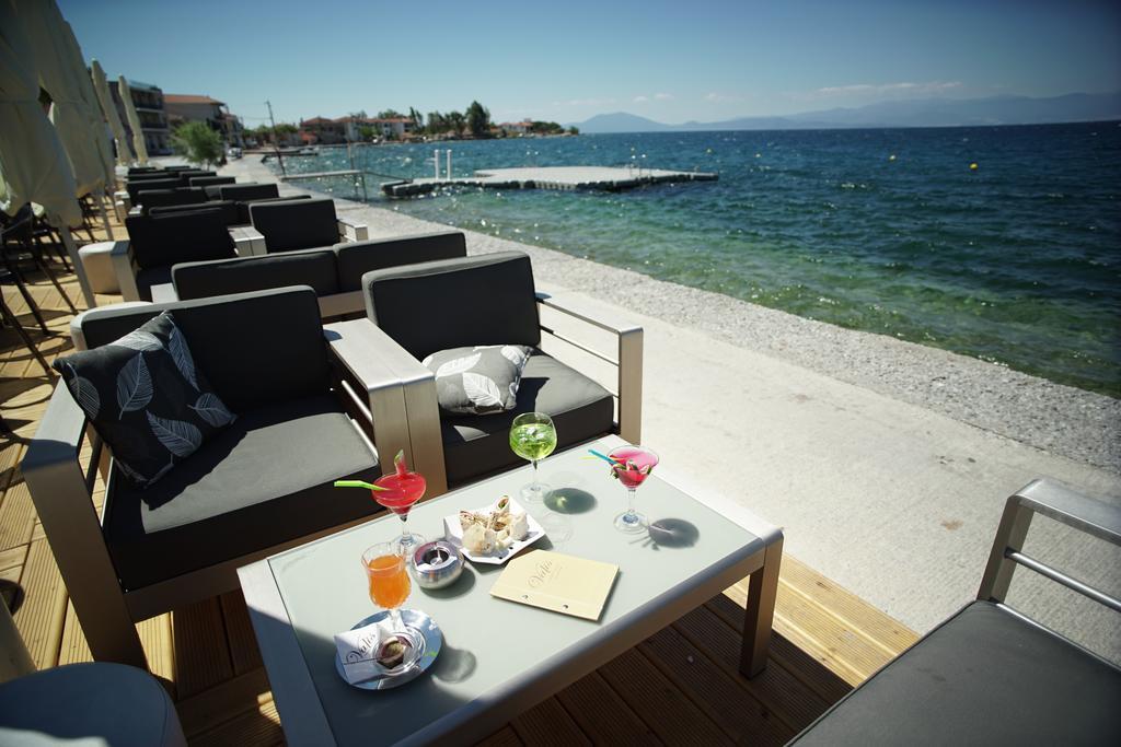 Valis Resort Hotel Volos Eksteriør billede Beach bar in Ohrid